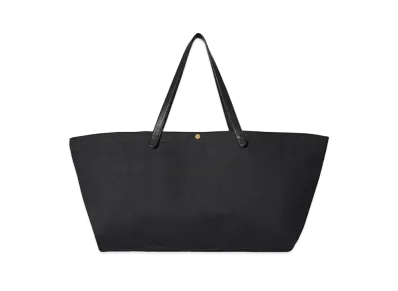 The Row XL Idaho Bag in Cotton "Black"