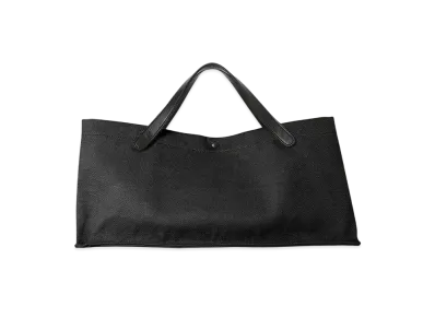 The Row Idaho Bag in Cotton "Black"