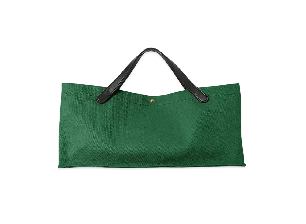 The Row Idaho Bag in Cotton "Green"