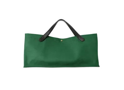 The Row Idaho Bag in Cotton "Green"