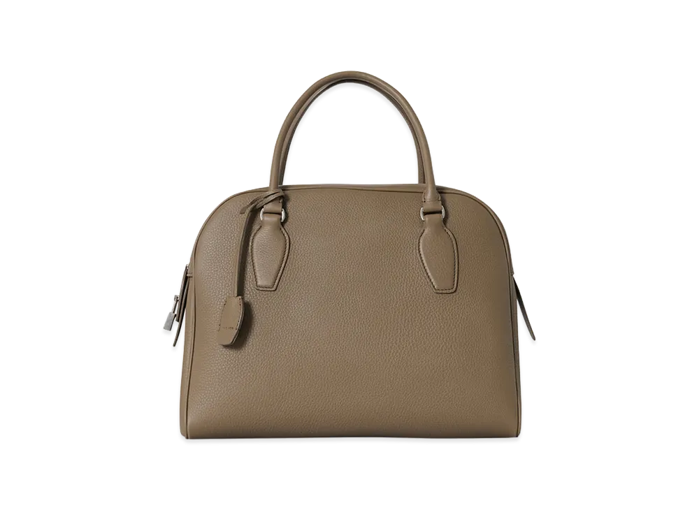 The Row Women's India 12 Leather Bag "Smoked Taupe"