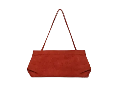 The Row Abby Bag in Suede "Brick"