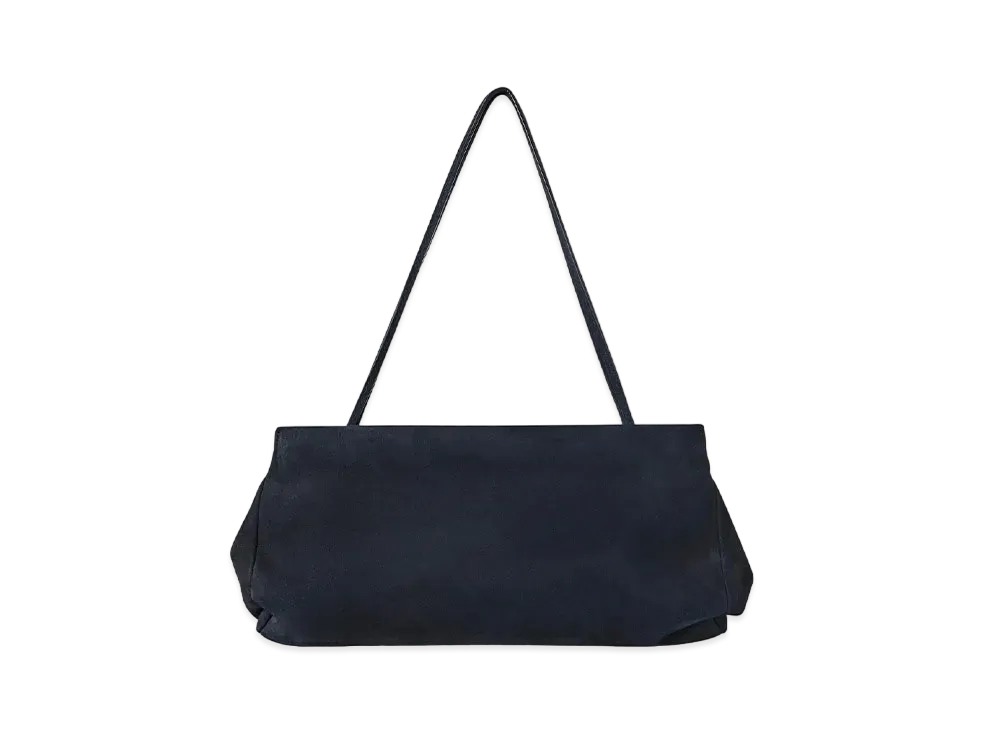 The Row Abby Bag in Suede "Dark Navy"