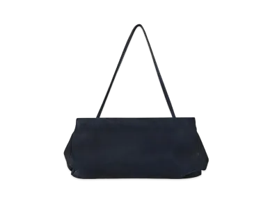 The Row Abby Bag in Suede "Dark Navy"