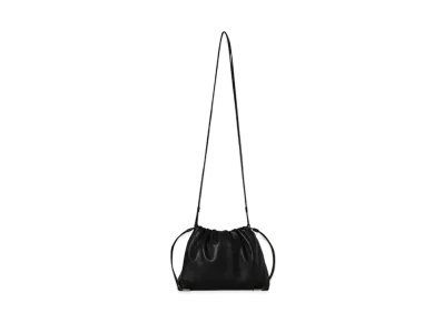 The Row Angy Bag in Leather "Black"