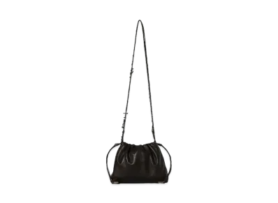 The Row Angy Bag in Leather "Dark Brown"