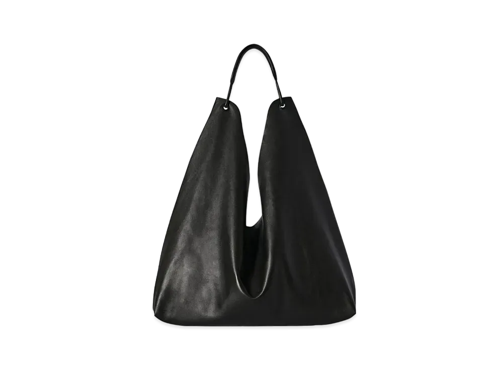 The Row Bindle 3 Bag in Leather "Black"