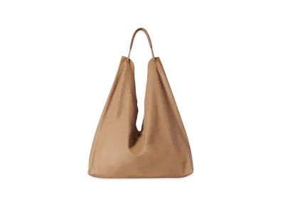 The Row Bindle 3 Bag in Leather "Cream"