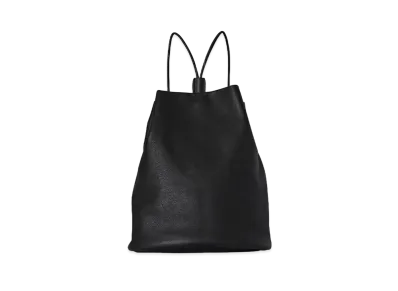 The Row Joe Backpack in Leather "Black"