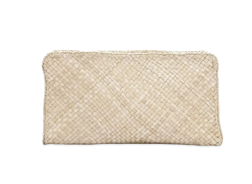 The Row Remi Clutch in Straw "Natural"