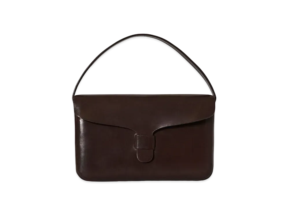 The Row Nikin Bag in Leather "Brown"