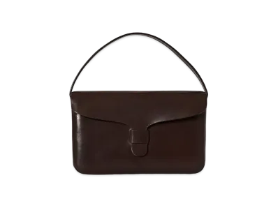 The Row Nikin Bag in Leather "Brown"