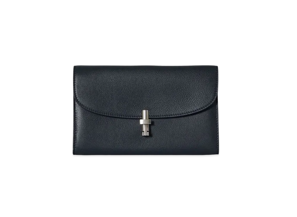 ザロウ ソフィア コンチネンタル レザーウォレット "ヴァージニアブルー" W1652L129VGBAG