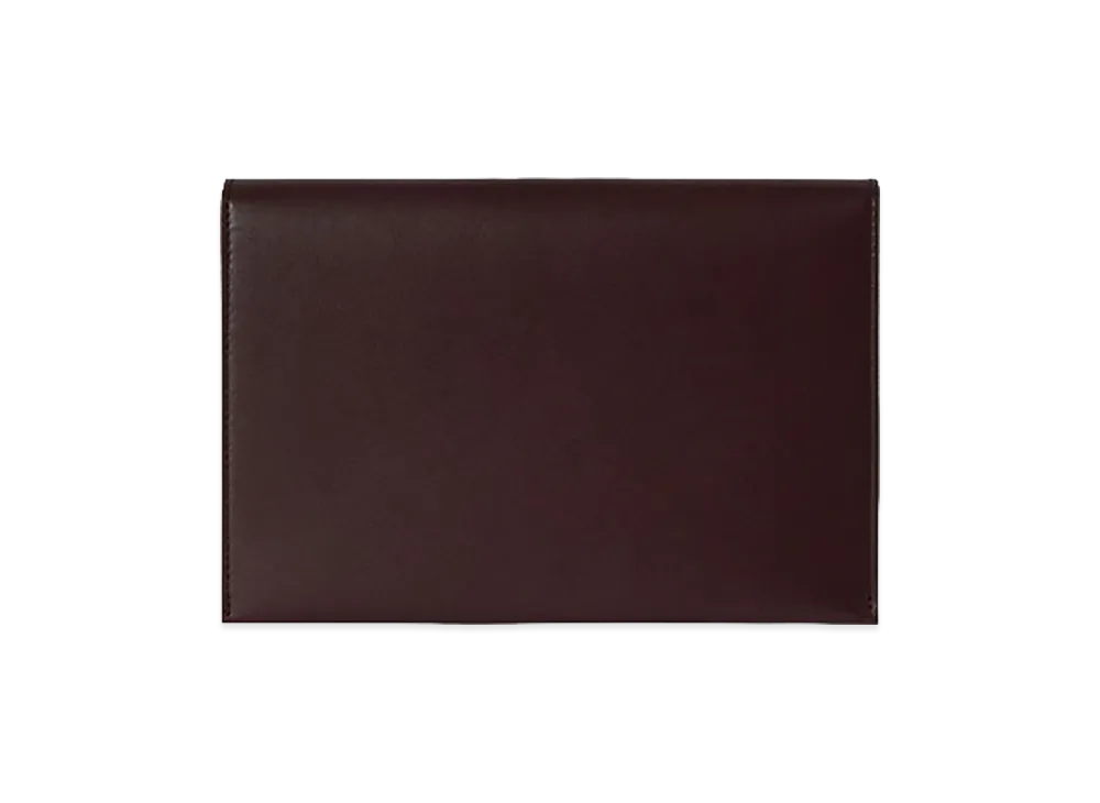 The Row Women's Leather Travel Pouch "Amaranto"