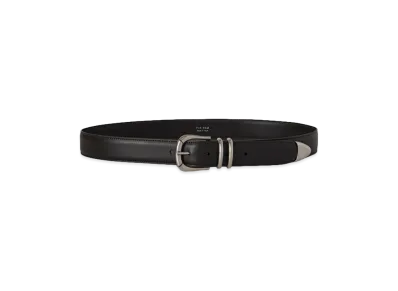 The Row Women's Vintage Leather Belt "Dark Brown"