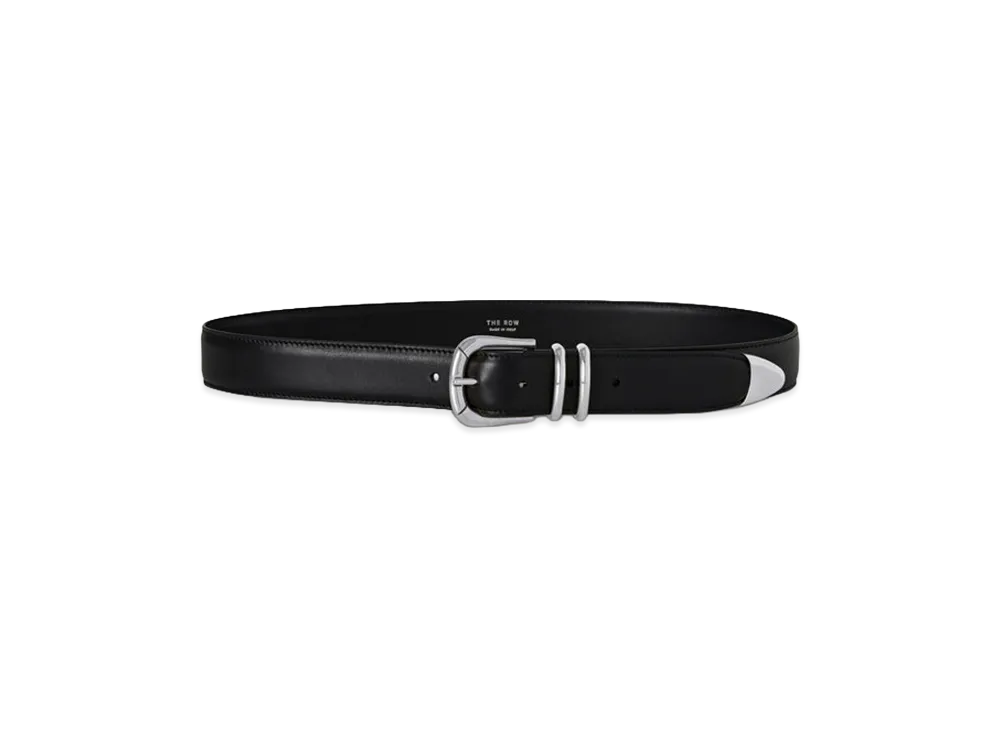 The Row Women's Vintage Leather Belt "Black"
