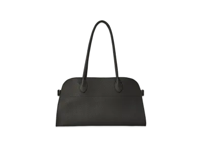 The Row Women's Margaux Shoulder 12 Leather Bag "Black"