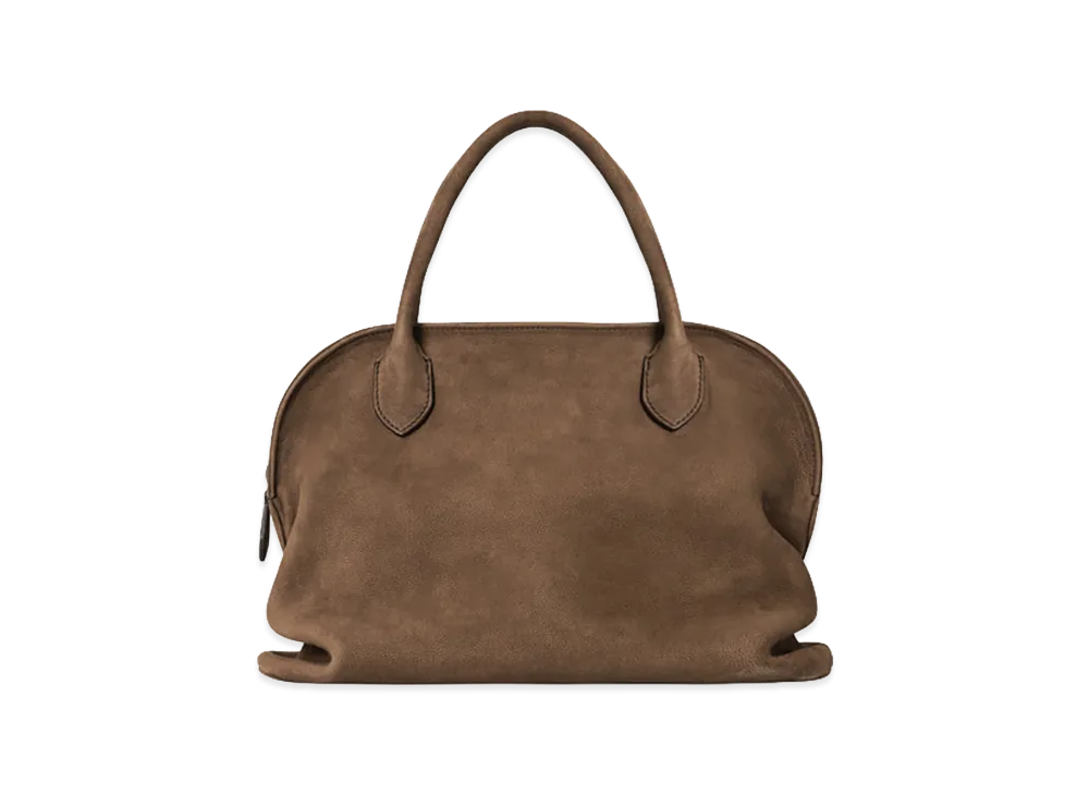 The Row Women's Agnes 12 Leather Bag "Nuez"