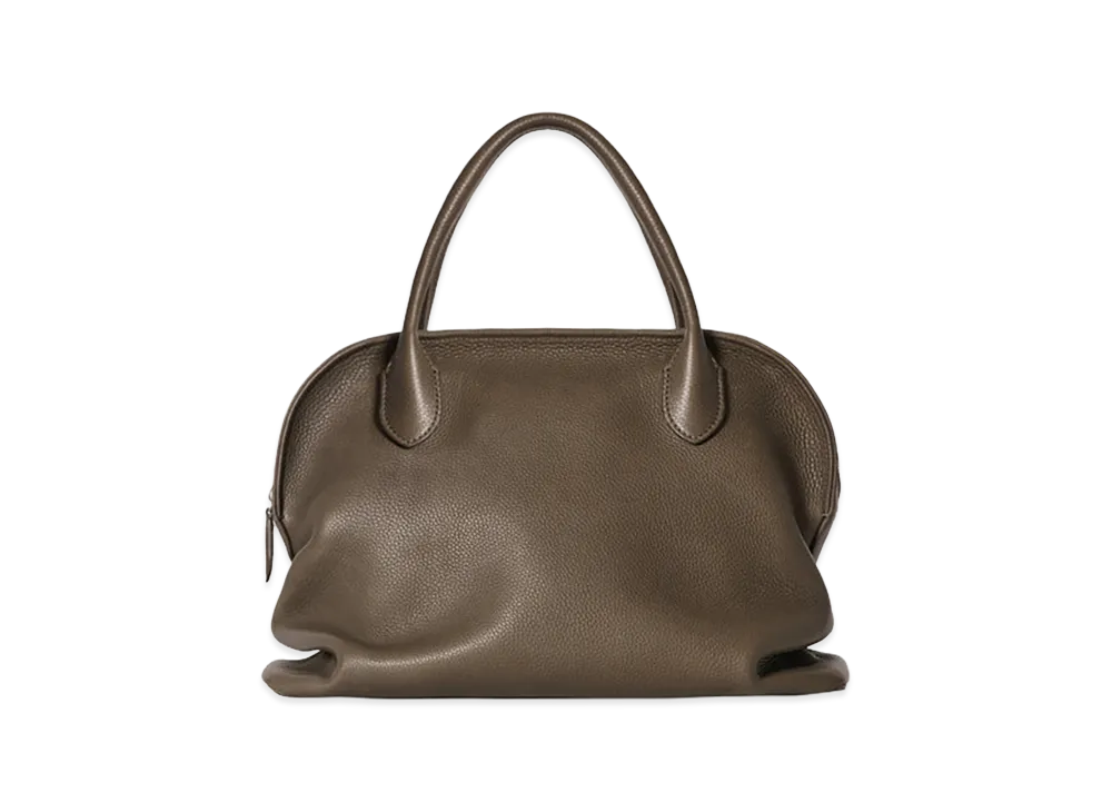 The Row Women's Agnes 12 Leather Bag "Truffle"