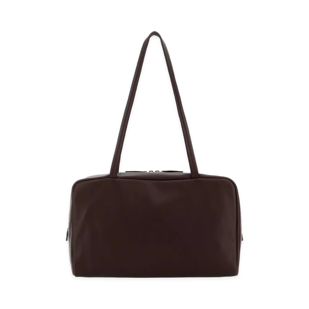 The Row Women's Leather Astra Handbag "Burgundy"