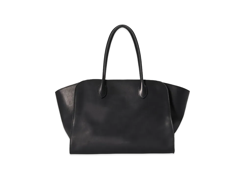 The Row Women's Marlo 14 Leather Tote Bag "Black"