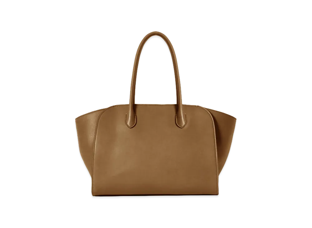 The Row Women's Marlo 12 Leather Tote Bag "Muschio"
