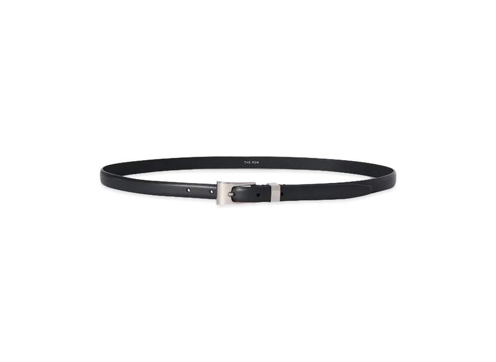 The Row Women's Downtown Leather Belt "Black"