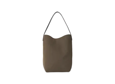 The Row Women's Medium N/S Park Cotton Tote Bag "Taupe"
