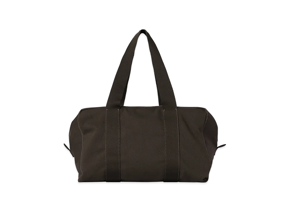 The Row Sisal Cotton Canvas Duffle Bag "Brown"