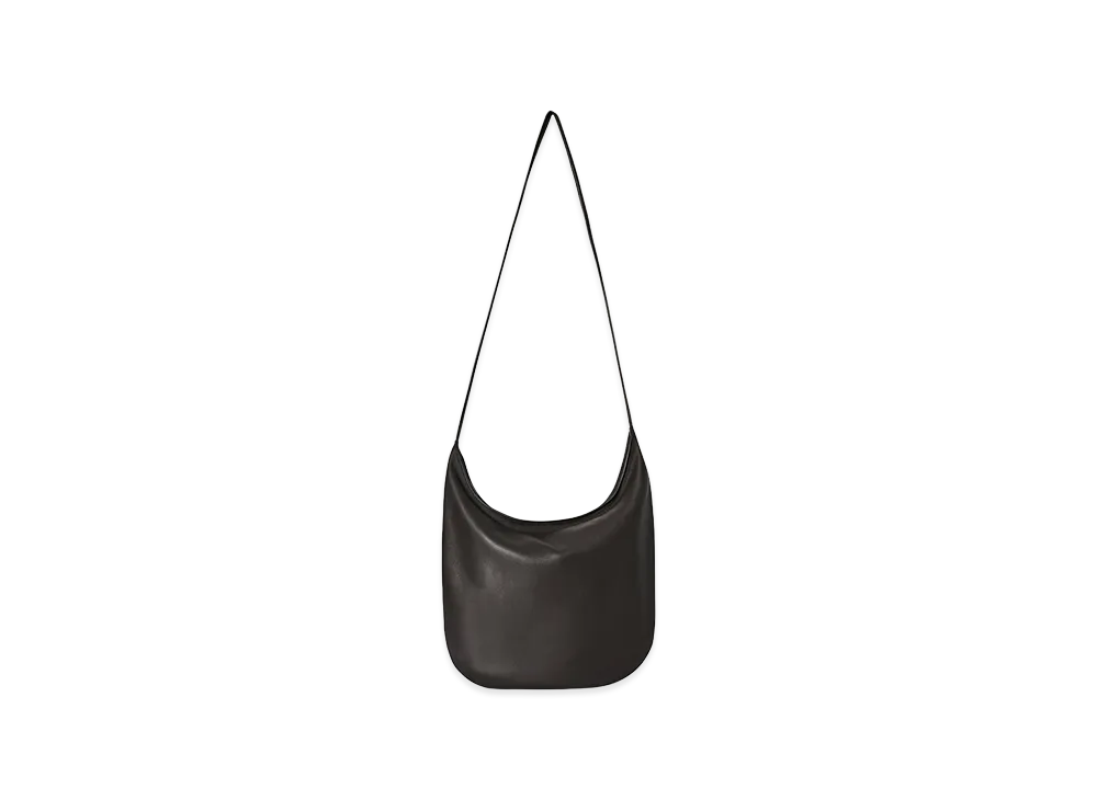 The Row Women's N/S Izzy Leather Bag "Ebony Brown"