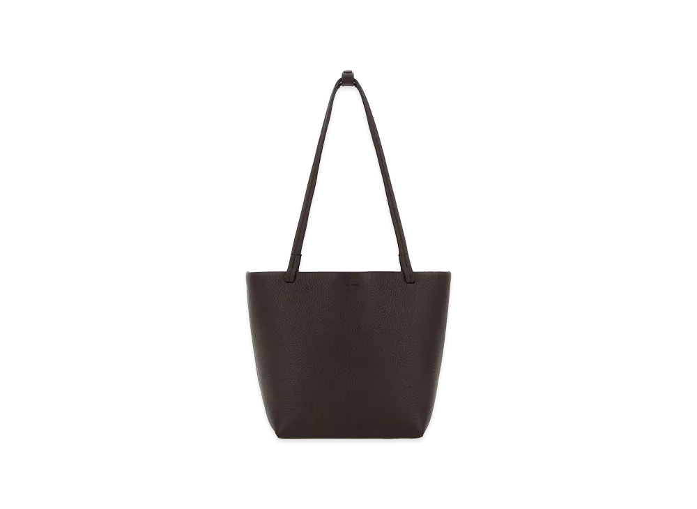 The Row Women's Leather Medium Park Shoulder Bag "Dark Brown"