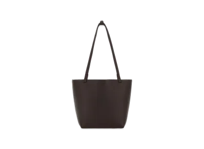 The Row Women's Leather Medium Park Shoulder Bag "Dark Brown"