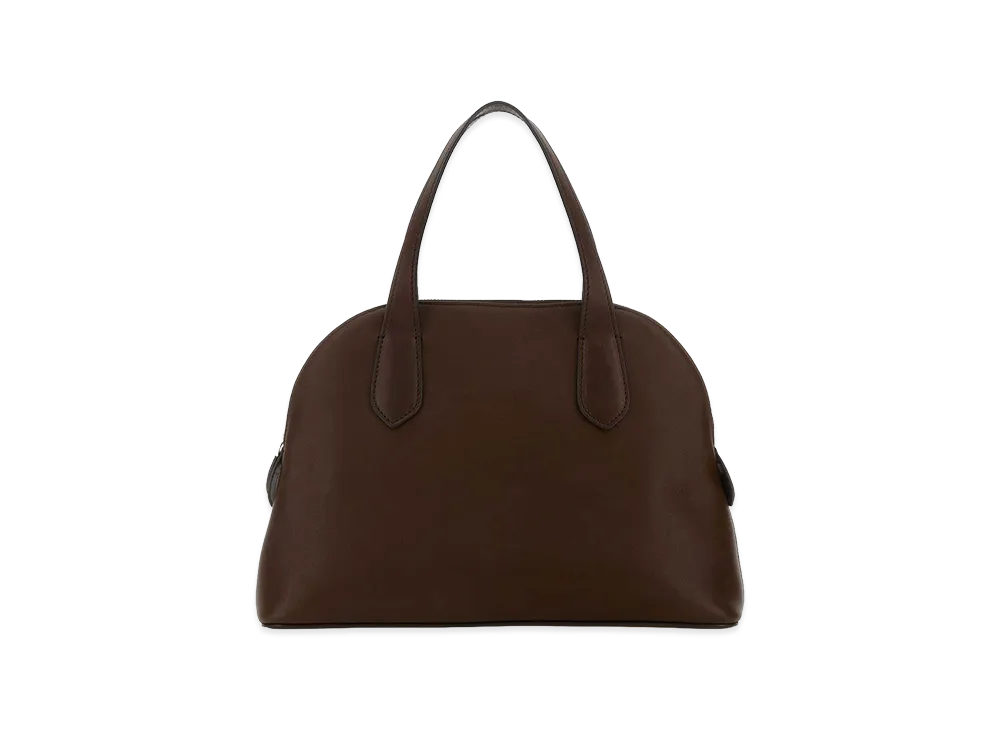 The Row Women's Leather Medium Ingrid Handbag "Brown"