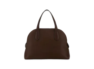 The Row Women's Leather Medium Ingrid Handbag "Brown"