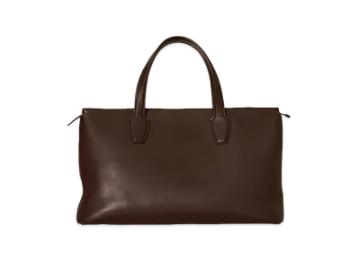 The Row Women's Marcel Leather Bag "Deep Brown"