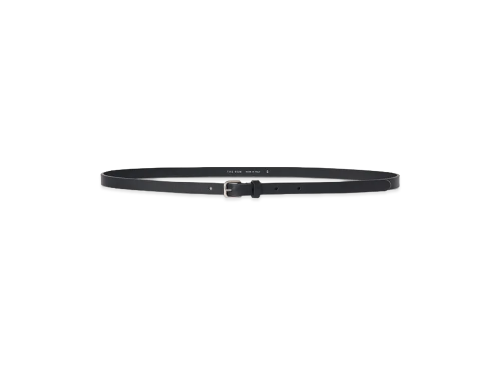 The Row Women's Mini Leather Belt "Black"