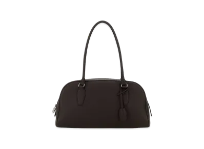 The Row Women's Leather E/W India Handbag "Dark Brown"