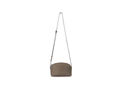 The Row Women's E/W Annie Leather Crossbody Bag "Smoked Taupe"