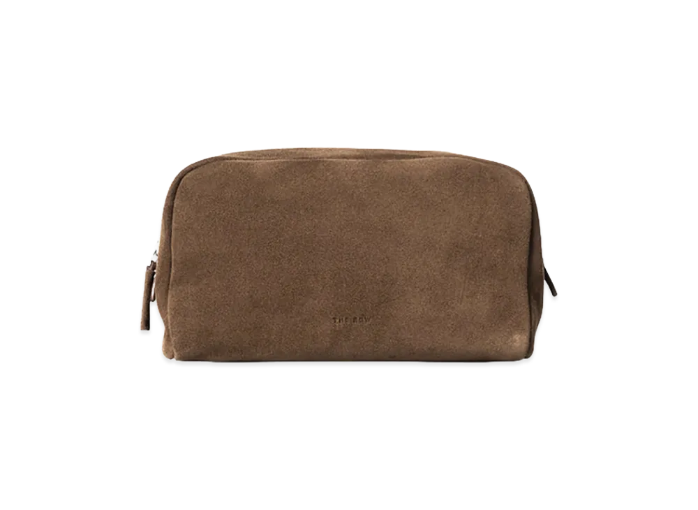 The Row Women's Astra Suede Pouch "Nuez"