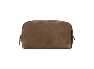 The Row Women's Astra Suede Pouch "Nuez"