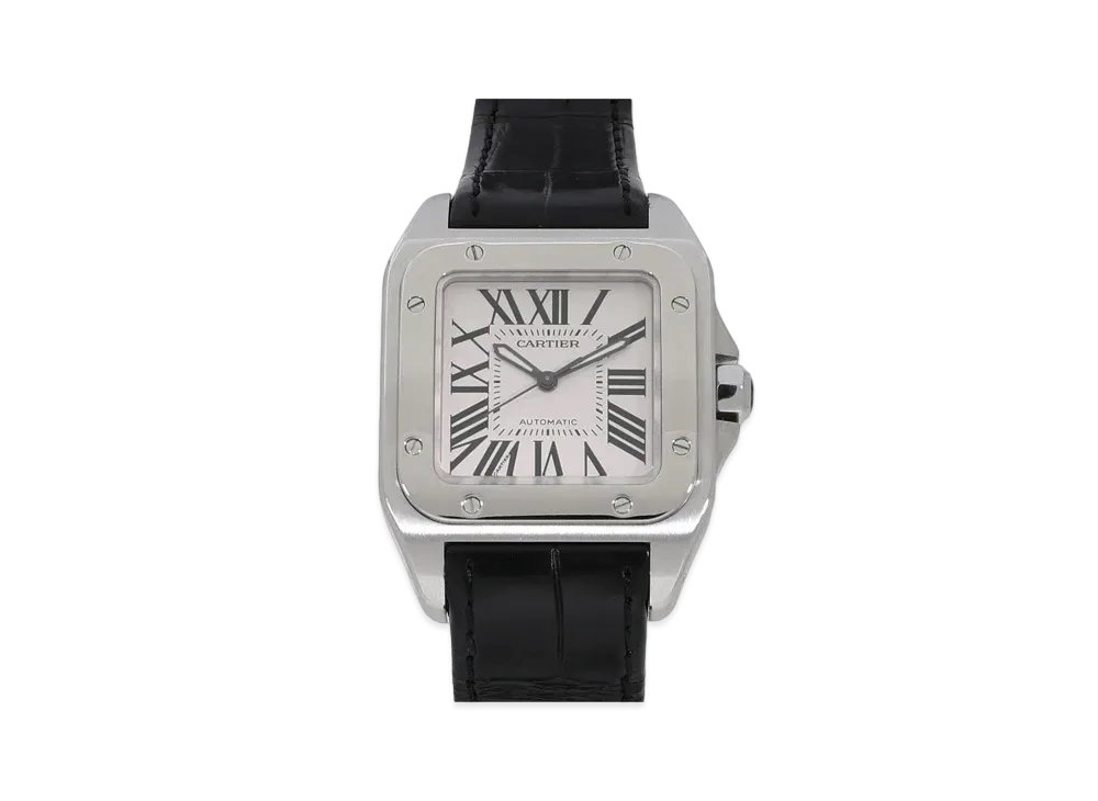 Cartier Santos 100 MM "Silver" W20106X8