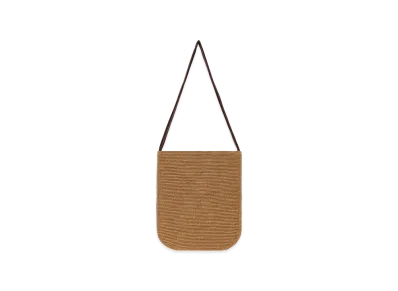 The Row Women's Raffia Lori Shopping Bag "Camel"