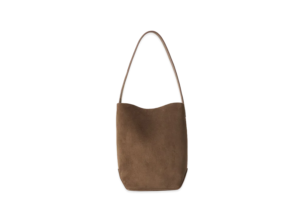 The Row Women's Small N/S Park Tote Edge Suede Bag "Nuez"