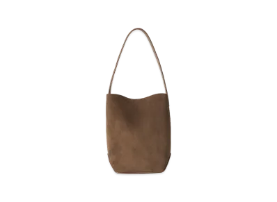 The Row Women's Small N/S Park Tote Edge Suede Bag "Nuez"
