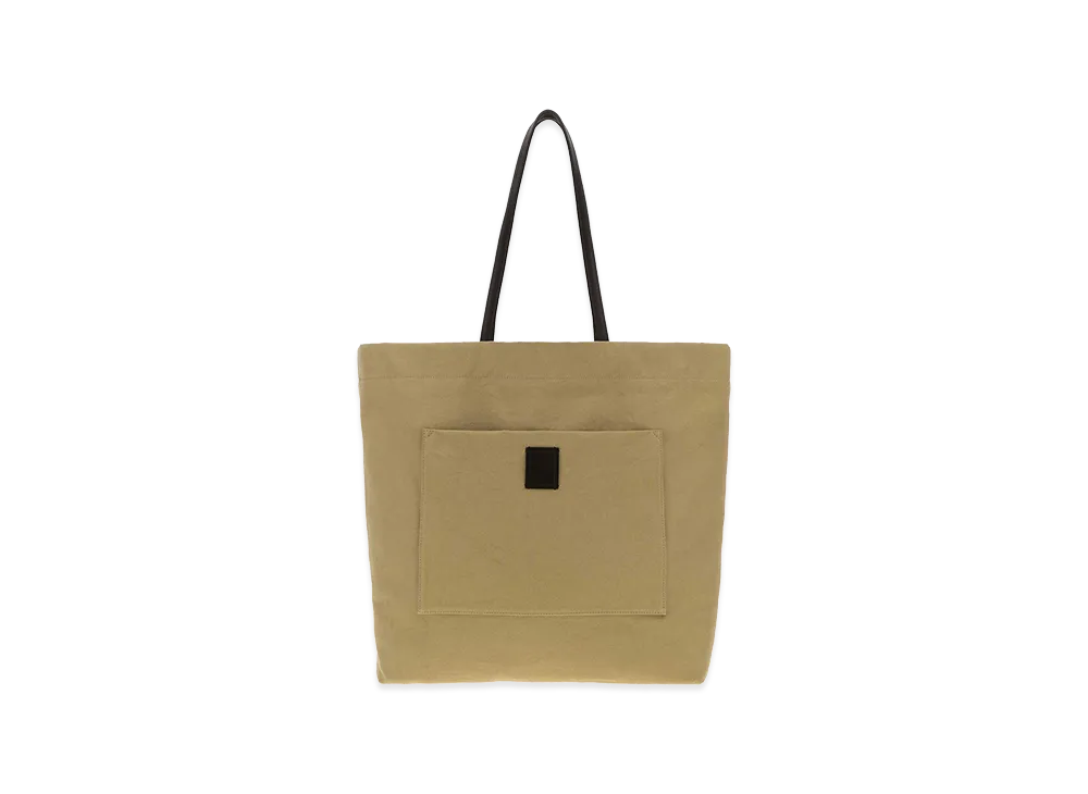 The Row Canvas Tori Shopping Bag "Green/Khaki"