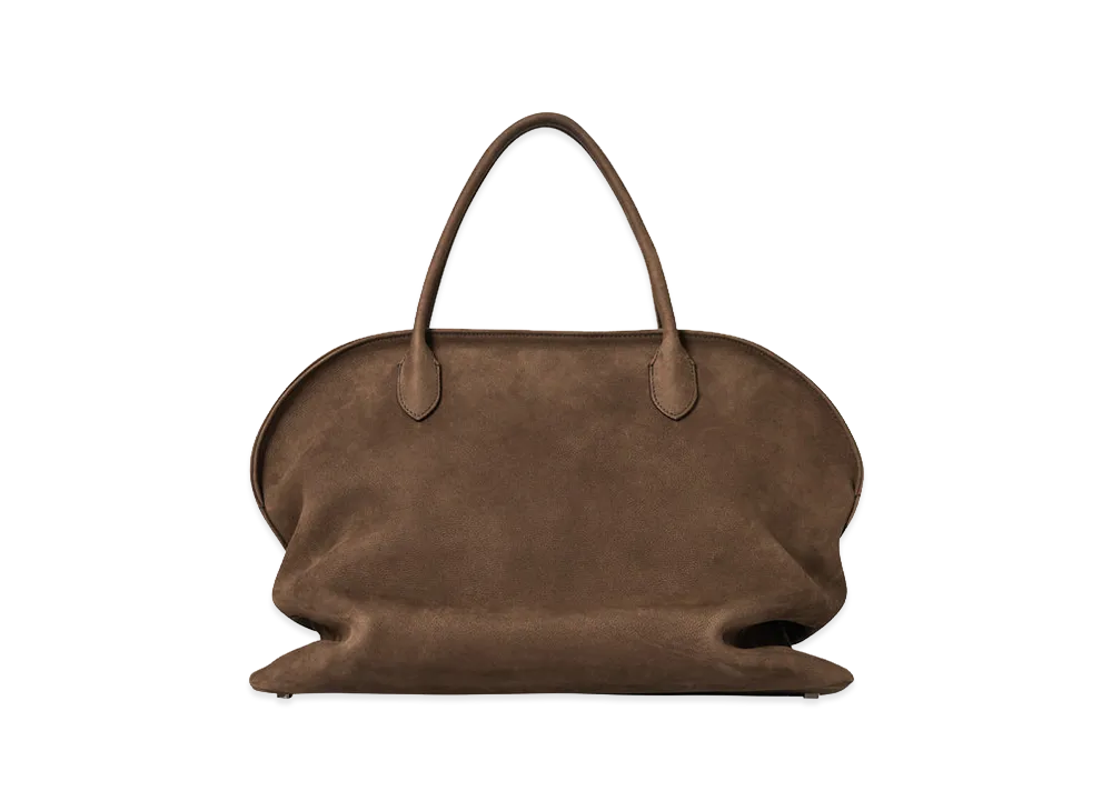 The Row Women's Agnes 15 Leather Bag "Nuez"