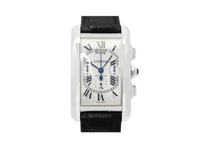 Cartier Tank American Chronograph XL "Silver" W2610651