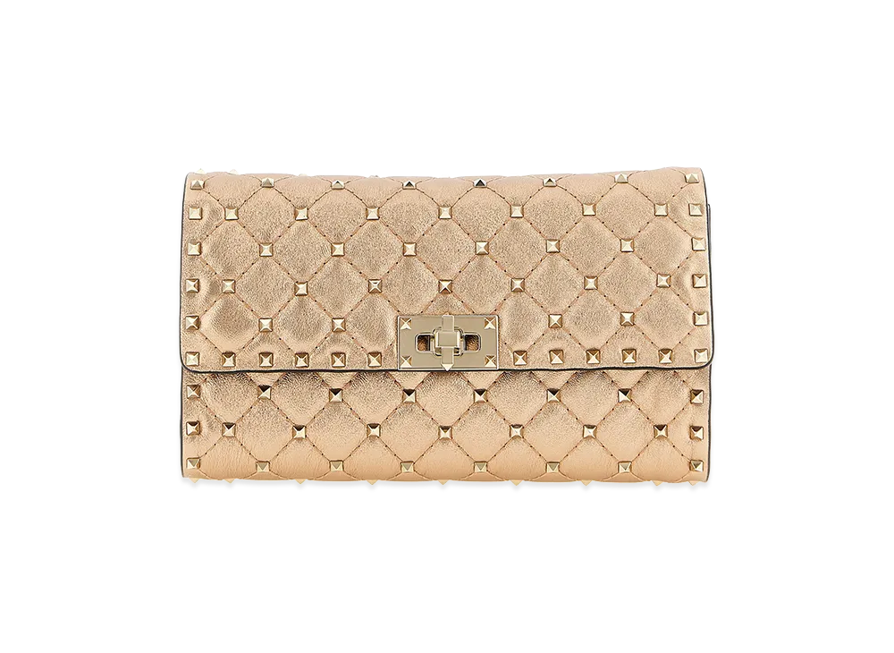 Valentino Garavani Women's 'rockstud Spike' Shoulder Bag "Pink"