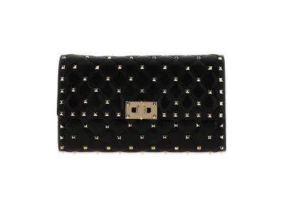 Valentino Garavani Women's 'rockstud Spike' Shoulder Bag "Black"
