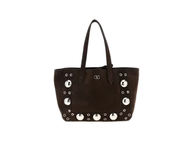 Valentino Garavani Women's 'nellcote' Medium Shopping Bag "Brown"